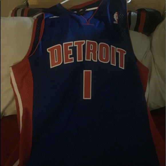 Alan Iverson DETROIT Jersey - Picture 1 of 3